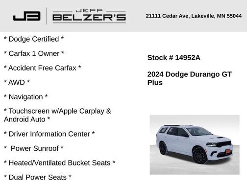 2024 Dodge Durango GT