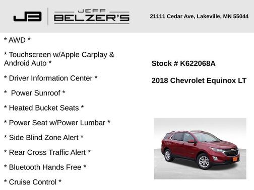 2018 Chevrolet Equinox 1LT