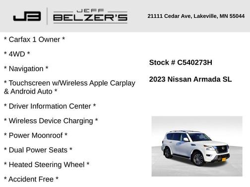 2023 Nissan Armada SL