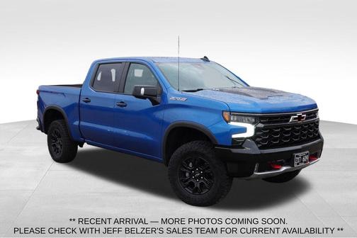 Glacier Blue Metallic 2023 Chevrolet Silverado 1500 ZR2