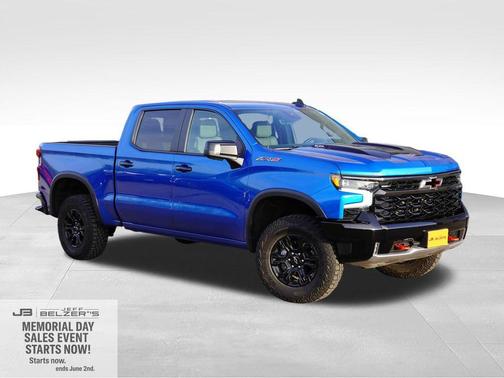 Glacier Blue Metallic 2023 Chevrolet Silverado 1500 ZR2