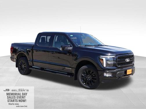 Agate Black Metallic 2024 Ford F-150 Lariat