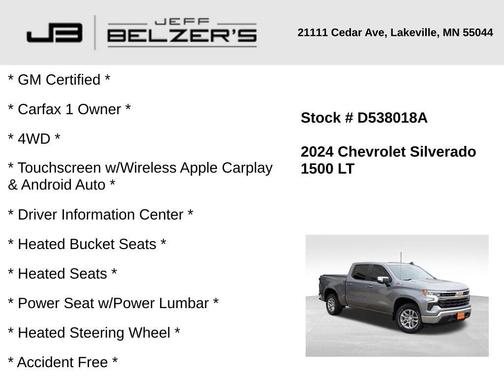 2024 Chevrolet Silverado 1500 LT