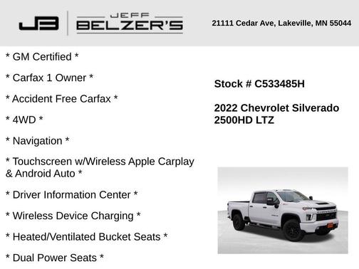 2022 Chevrolet Silverado 2500 LTZ
