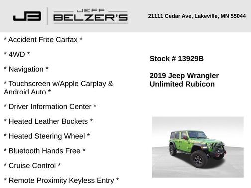 2019 Jeep Wrangler Unlimited Rubicon