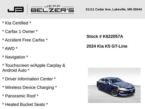 2024 Kia K5 GT-Line