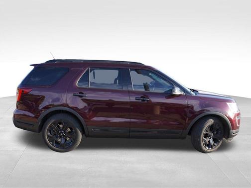 Burgundy Velvet Metallic Tinted Clearcoat 2019 Ford Explorer sport