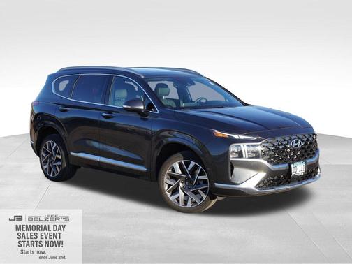 Portofino Gray 2023 Hyundai SANTA FE Calligraphy