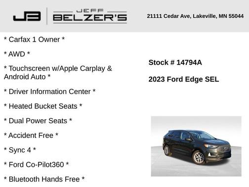 2023 Ford Edge SEL