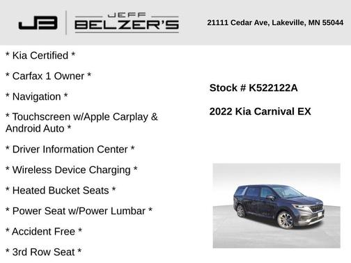 2022 Kia Carnival EX