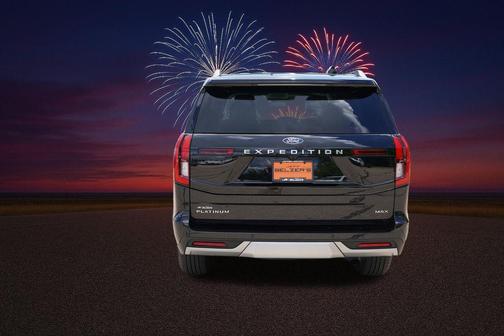 Agate Black Metallic 2025 Ford Expedition Max Platinum