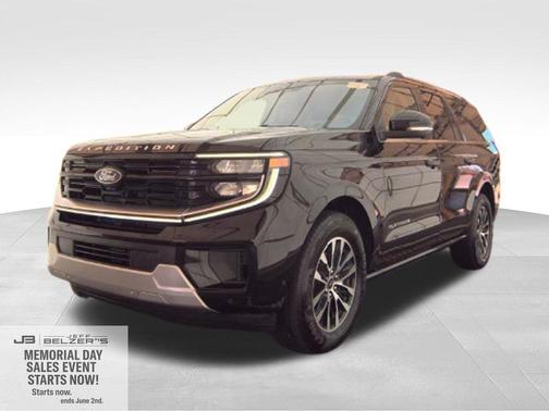 Black Metallic 2025 Ford Expedition Max Platinum
