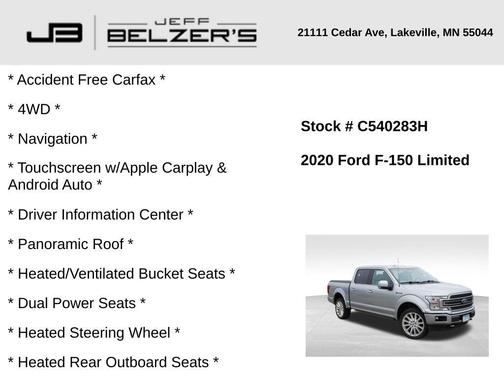 2020 Ford F-150 Limited