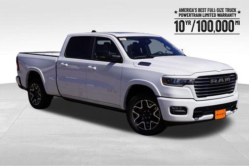 Bright White Clearcoat 2026 RAM 1500 Laramie
