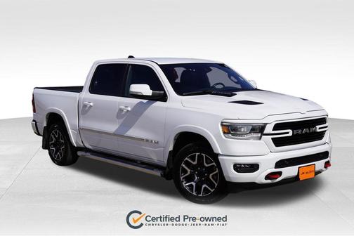 Bright White Clearcoat 2021 RAM 1500 Laramie