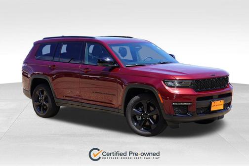 Velvet Red Pearlcoat 2025 Jeep Grand Cherokee L Limited