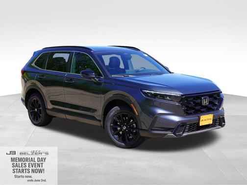 Meteorite Gray Metallic 2024 Honda CR-V Hybrid Sport
