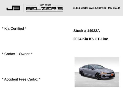 2024 Kia K5 GT-Line