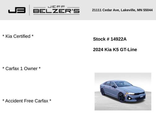 2024 Kia K5 GT-Line