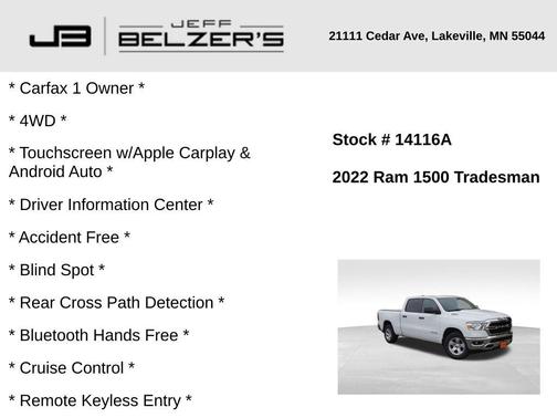 2022 RAM 1500 Tradesman