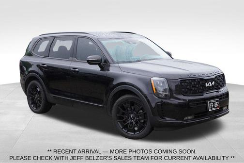 Black 2022 Kia Telluride SX
