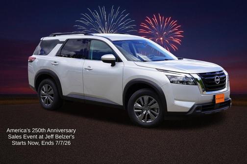 Brilliant Silver Metallic 2025 Nissan Pathfinder SV