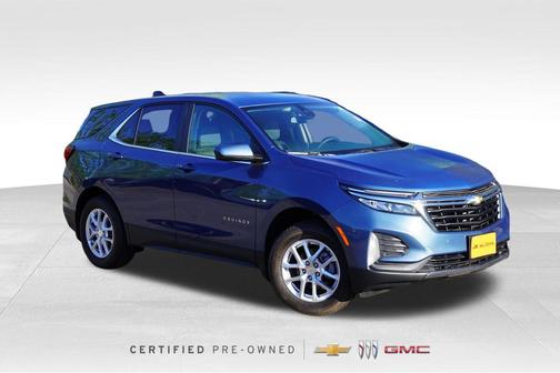 Lakeshore Blue Metallic 2024 Chevrolet Equinox LT