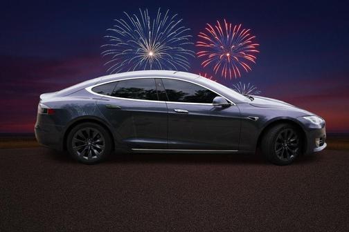 Midnight Silver Metallic 2020 Tesla Model S Long Range Plus