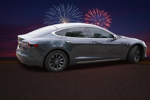 Midnight Silver Metallic 2020 Tesla Model S Long Range Plus