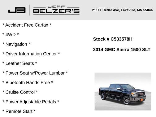 2014 GMC Sierra 1500 SLT