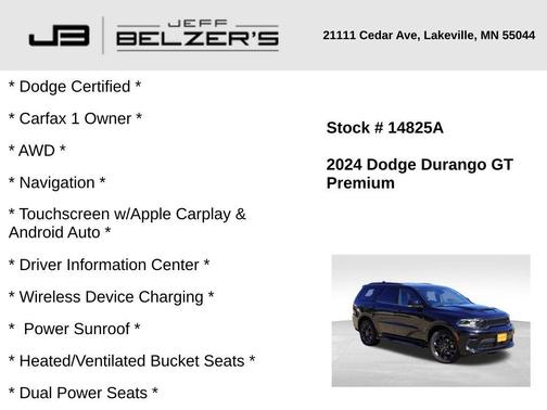2024 Dodge Durango GT