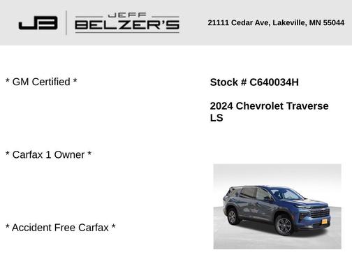 2024 Chevrolet Traverse LS