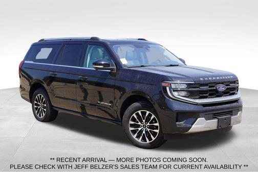 Black Metallic 2025 Ford Expedition Max Platinum