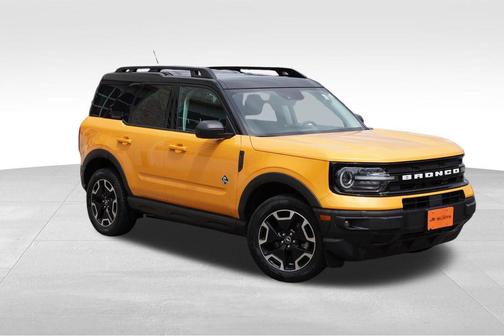 Cyber Orange Metallic Tricoat 2022 Ford Bronco Sport Outer Banks