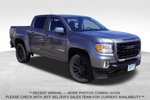 Satin Steel Metallic 2022 GMC Canyon Elevation