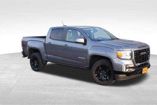 Satin Steel Metallic 2022 GMC Canyon Elevation