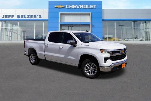 Summit White 2026 Chevrolet Silverado 1500 LT