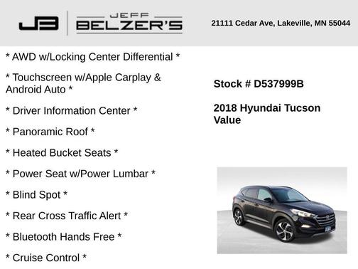2018 Hyundai TUCSON Value