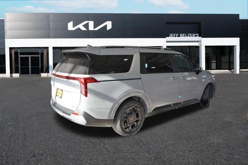 Ceramic Silver 2026 Kia Carnival Hybrid EX