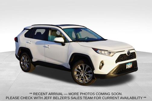 Super White 2020 Toyota RAV4 XLE Premium