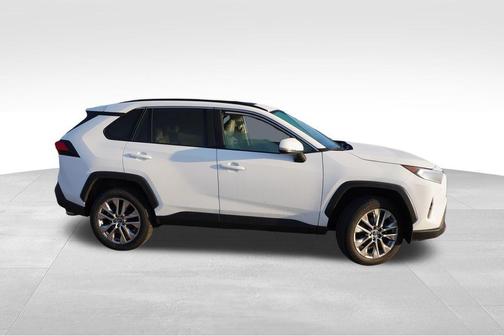Super White 2020 Toyota RAV4 XLE Premium