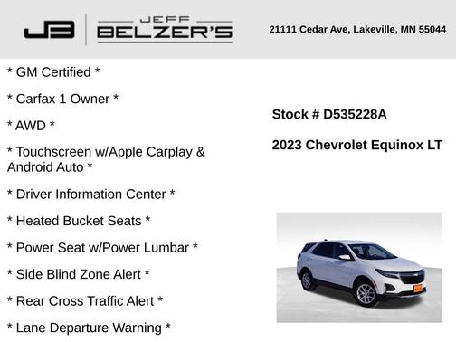 2023 Chevrolet Equinox 1LT