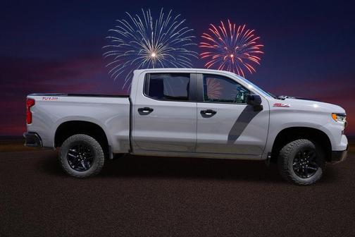 Slate Gray Metallic 2024 Chevrolet Silverado 1500 LT Trail Boss