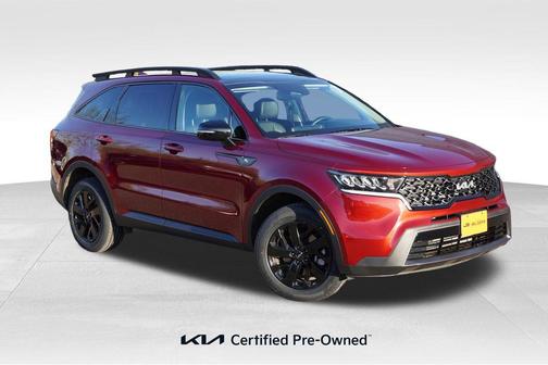 Passion Red 2023 Kia Sorento X-Line S