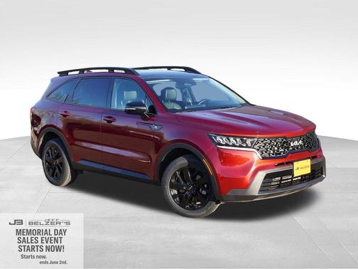 Passion Red 2023 Kia Sorento X-Line S