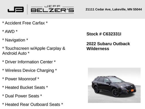 2022 Subaru Outback Wilderness