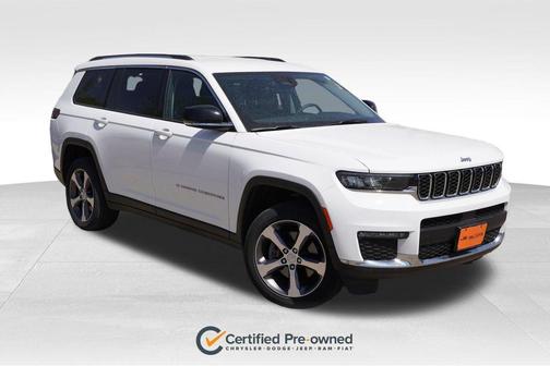Bright White Clearcoat 2023 Jeep Grand Cherokee L Limited