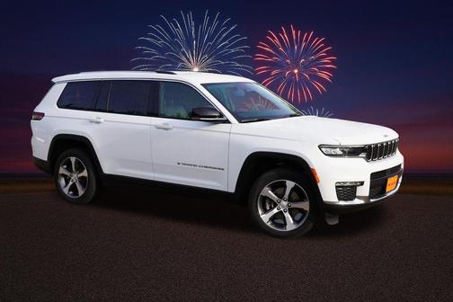 Bright White Clearcoat 2023 Jeep Grand Cherokee L Limited