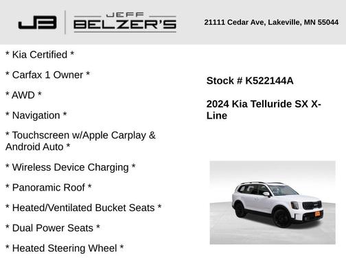 2024 Kia Telluride SX X-Line