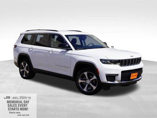 Bright White Clearcoat 2023 Jeep Grand Cherokee L Limited
